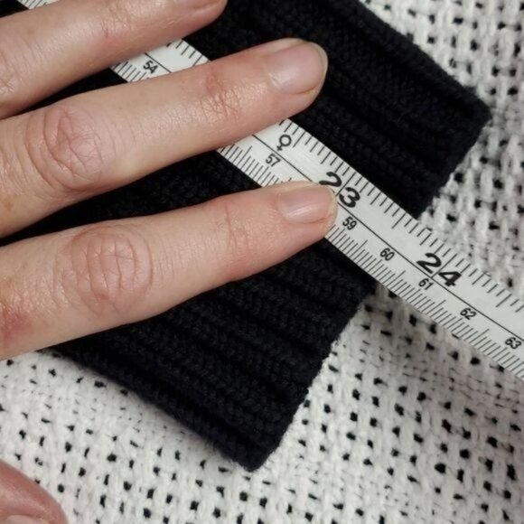 Ralph Lauren Lauren Jean Co Full‎ Zip Leather Embellishments Sweater Sz S Jacket - Picture 11 of 11